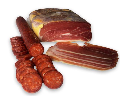 JamonSerranoPlataChorizoPlampona